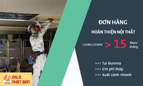 ĐƠN HÀNG NHẬT BẢN 2022,CẦN GẤP 15 Nam đơn hàng hoàn thiện nội thất tại Gunma, Nhật Bản 2022 , ĐƠN HÀNG HOÀN THIỆN NỘI THẤT NHẬT BẢN 2022 , xuất khẩu lao động nhật bản 2022